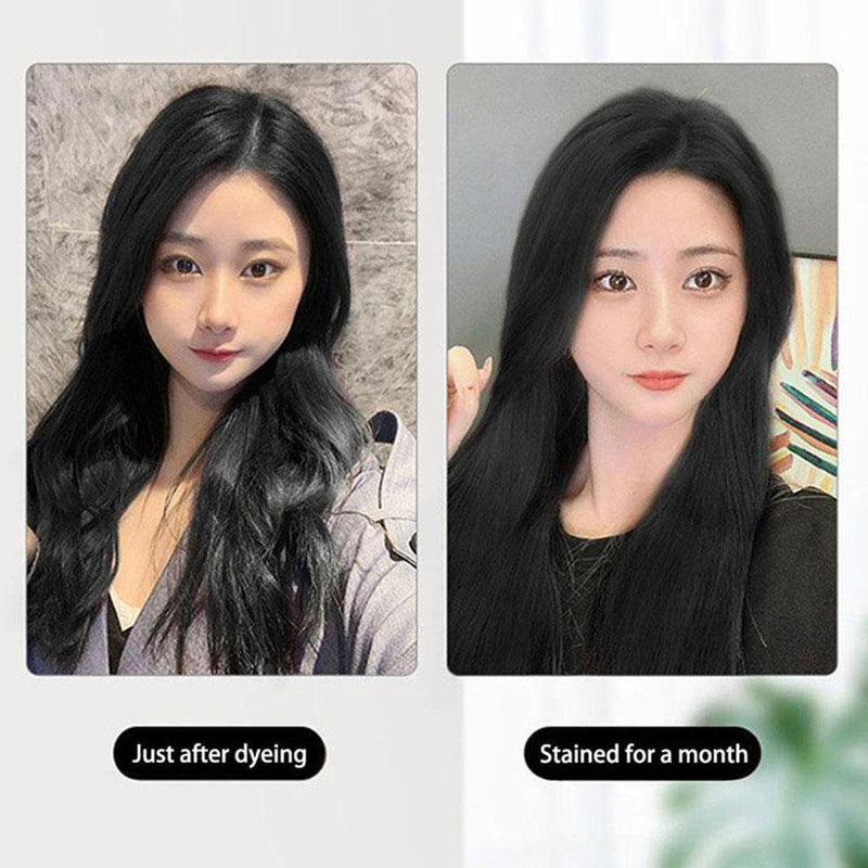 Natural Plant Extract Mild And Harmless Bubble Hair Dye - 22.5ml x 12 Shampoo Packs - TUZZUT Qatar Online Shopping