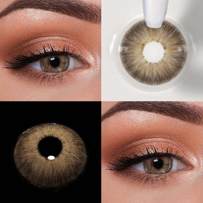 Unibling Jupiter Brown Contact Lenses for Eyes (1 Pair) Unibling Jupiter Brown Contact Lenses for Eyes (1 Pair)