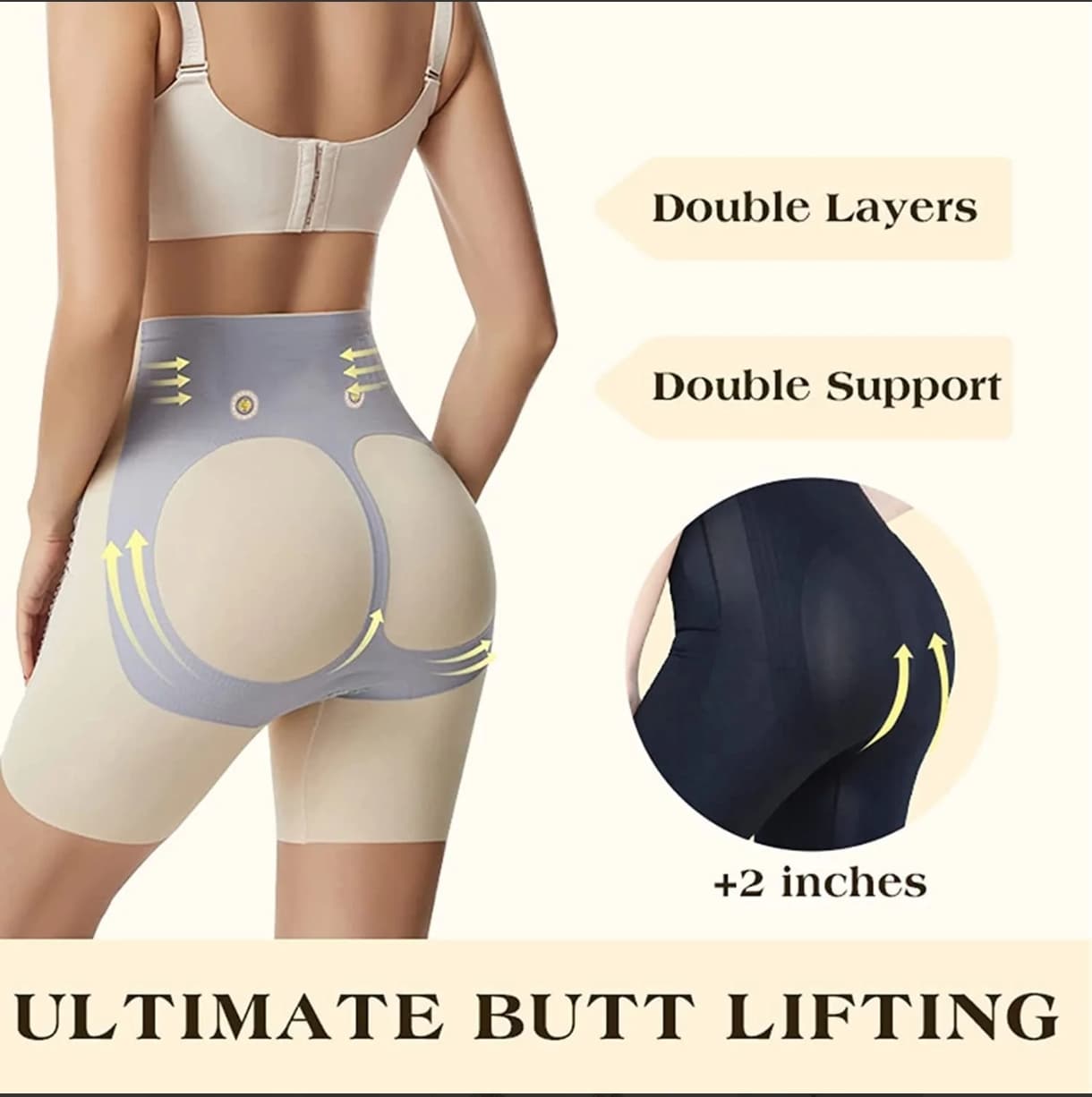 Women's High Waisted Body Shaper Crotch But Lifting - 32021 Women's High Waisted Body Shaper Crotch But Lifting - 32021