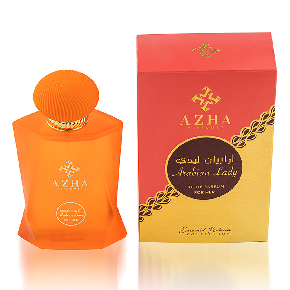 Arabian Lady EDP 100ml for Her by AZHA Perfumes | Inspired by Madawi Arabian Oud Arabian Lady EDP 100ml for Her by AZHA Perfumes | Inspired by Madawi Arabian Oud