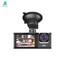 Car Dash Cam DVR HD 1080P 2-Lens Front + Inside Vehicle Dash Cam - DC568 - TUZZUT Qatar Online Shopping