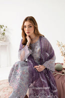 Minhal by Ramsha | Embroidered Organza Readymade Party wear | M-1104 - TUZZUT Qatar Online Shopping