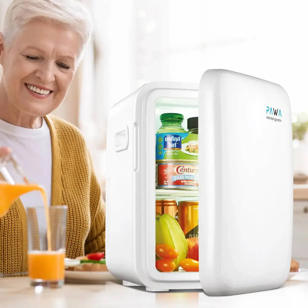 PAWA 10L Mini Refrigerator / Energy Saving with Dual Cooling and Heating Functions PAWA 10L Mini Refrigerator / Energy Saving with Dual Cooling and Heating Functions