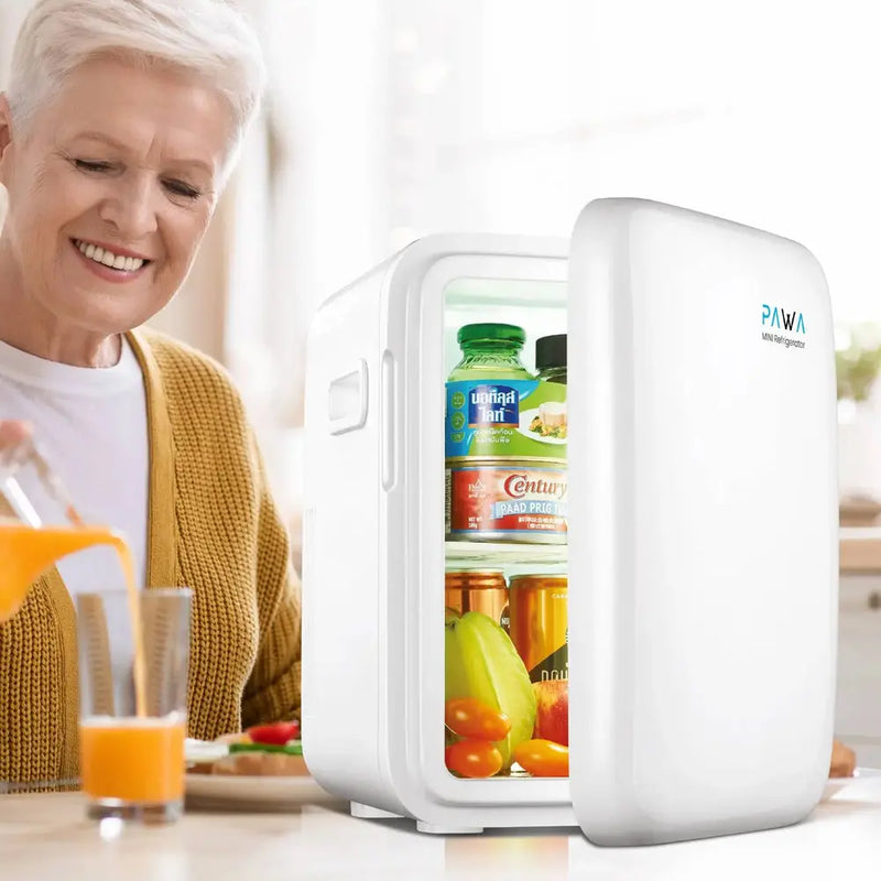 PAWA 10L Mini Refrigerator / Energy Saving with Dual Cooling and Heating Functions - TUZZUT Qatar Online Shopping
