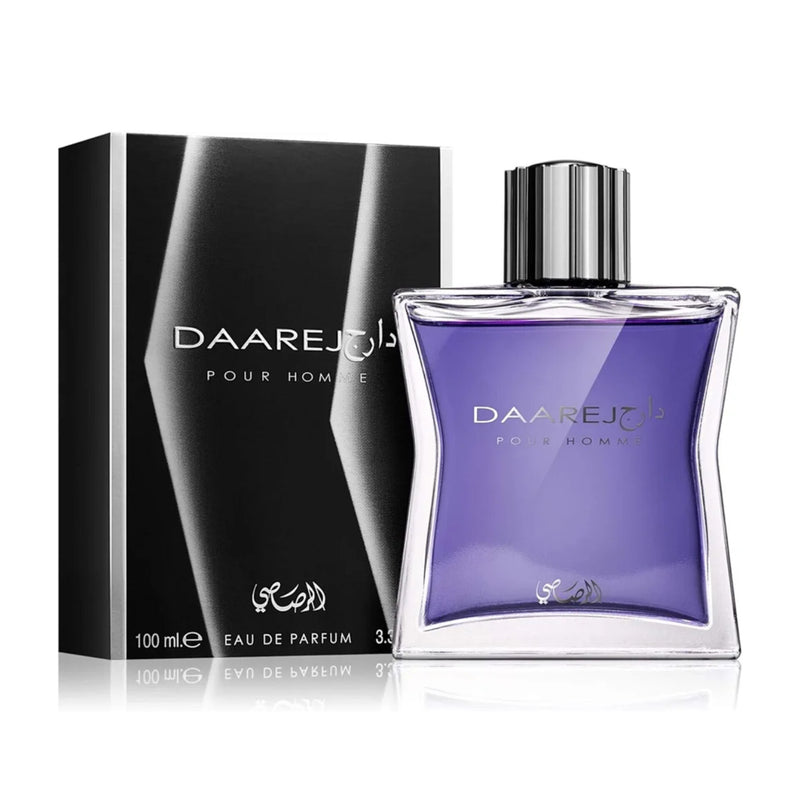 Daarej Pour Homme EDP Perfume 100ml by Rasasi for Men - TUZZUT Qatar Online Shopping
