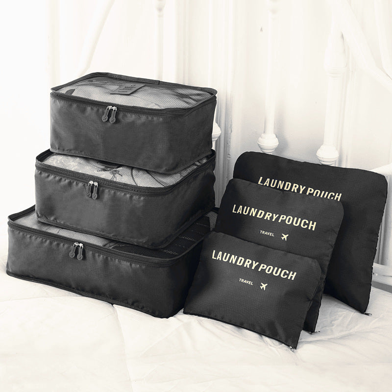 6 Pcs Travel Storage Bags Multi-functional Clothing Sorting Packages B-102 6 Pcs Travel Storage Bags Multi-functional Clothing Sorting Packages B-102