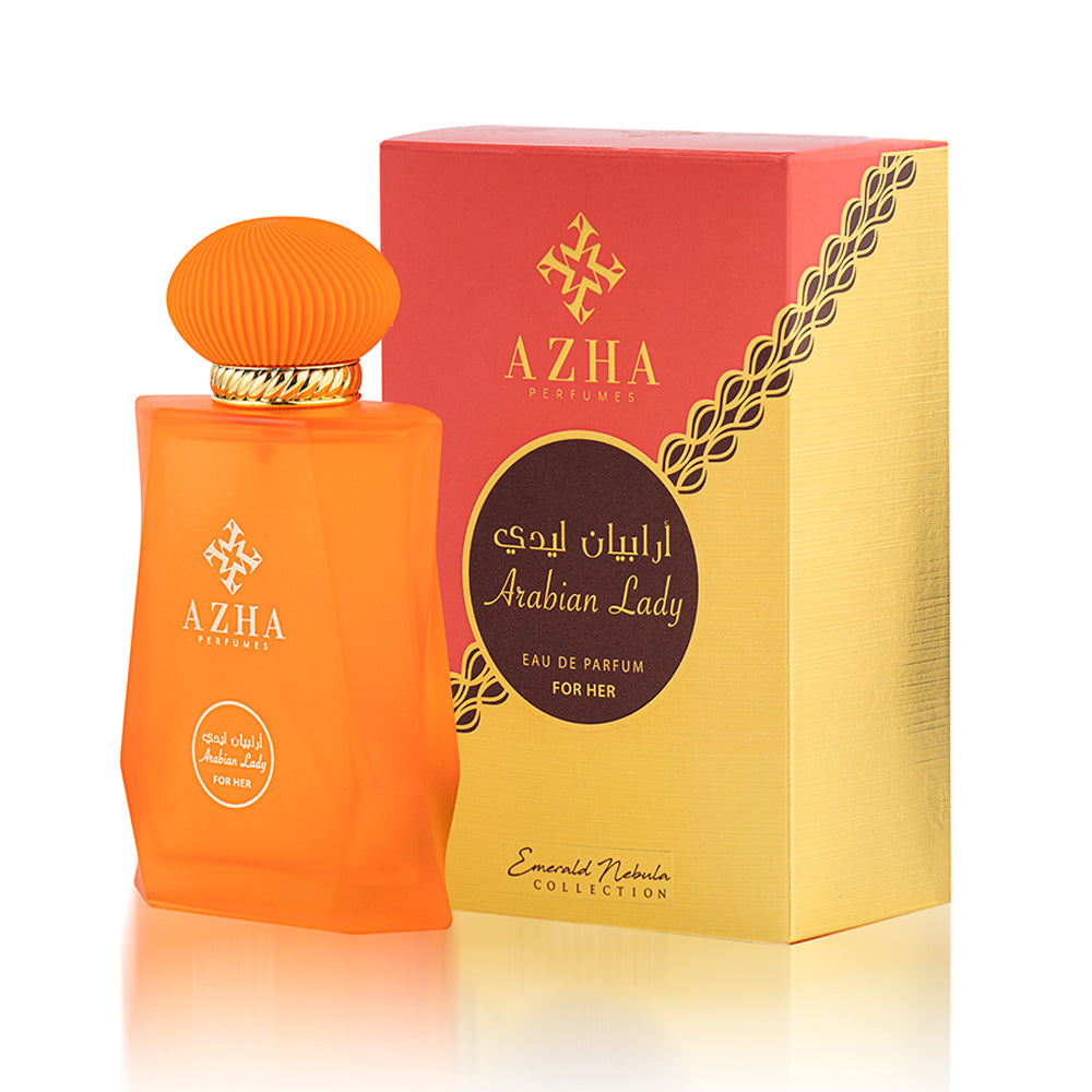 Arabian Lady EDP 100ml for Her by AZHA Perfumes | Inspired by Madawi Arabian Oud Arabian Lady EDP 100ml for Her by AZHA Perfumes | Inspired by Madawi Arabian Oud