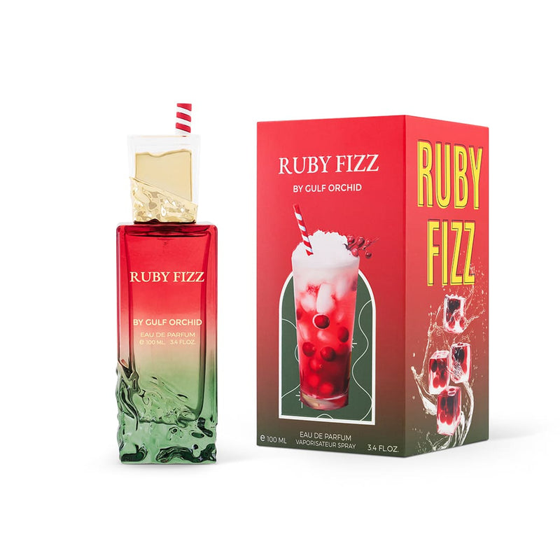 Ruby Fizz EDP Perfume 100ml by Gulf Orchid | Inspired by Eden Juicy Apple 01 Kayali Fragrances - TUZZUT Qatar Online Shopping