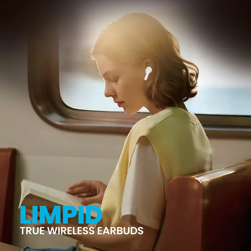 Pawa Limpid True Wireless Earbuds - White - TUZZUT Qatar Online Shopping