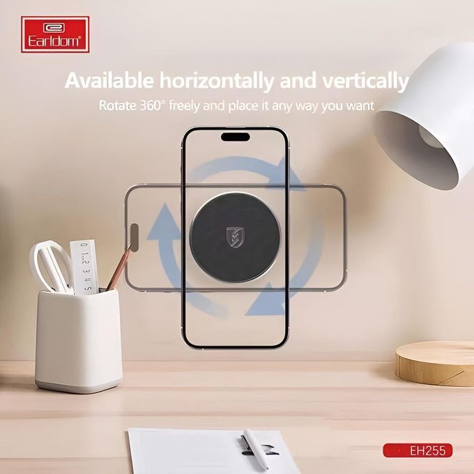Earldom Multi-Purpose Magnetic Mobile Holder - Strong & Secure Mounting Base - EH255 Earldom Multi-Purpose Magnetic Mobile Holder - Strong & Secure Mounting Base - EH255