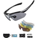 Sports Glasses Polarized With 5 Interchangeable Lenses QW333