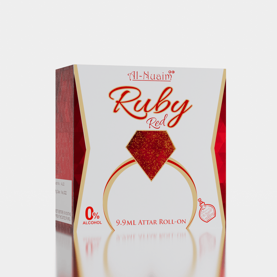 Al Nuaim Ruby Red Attar Roll-On Perfume TUZZUT Qatar