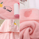 Microfibre Magic Hair Fast Dryer Turban Towel Bath Wrap Hat Quick Dry Cap - Tuzzut.com Qatar Online Shopping