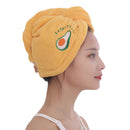 Microfibre Magic Hair Fast Dryer Turban Towel Bath Wrap Hat Quick Dry Cap - Tuzzut.com Qatar Online Shopping