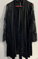 Women  Black Lace Trim Lingerie 480834 - TUZZUT Qatar Online Shopping