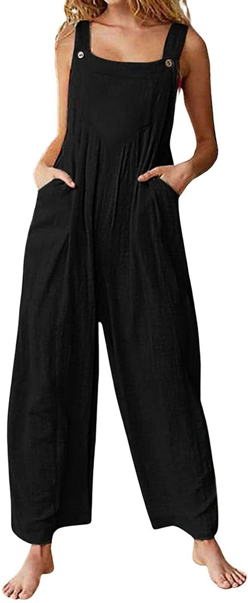 Women's Wide Leg Jumpsuits 3XL B-99971 Women's Wide Leg Jumpsuits 3XL B-99971