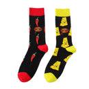 Kid's Design Cheese and Peppers socks Socks   S5120530 - TUZZUT Qatar Online Shopping