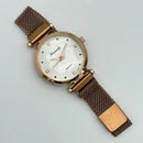 RINNANDY Rose Gold Watch For Women W7690 - TUZZUT Qatar Online Shopping