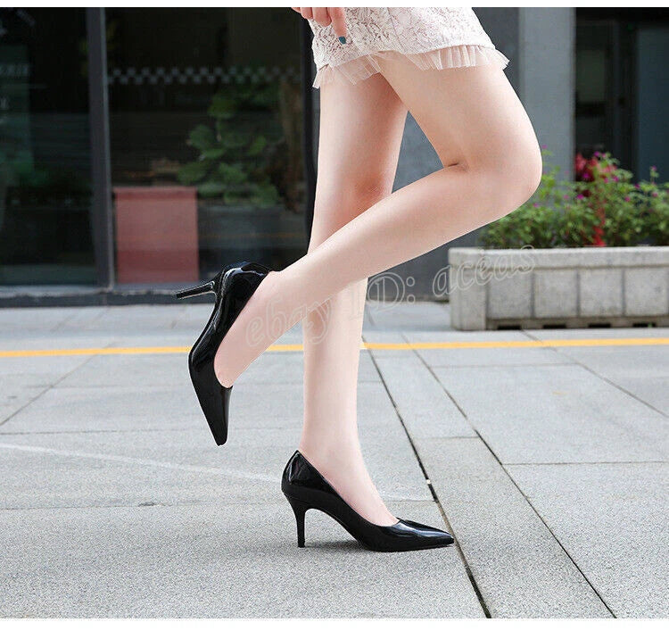 Black Pointed Toe High Heels 3336 Black Pointed Toe High Heels 3336
