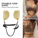 Summer Frontless Bra Deep Plunge Bra Gather Nipple Patch Underwear Accessories Backless Strapless Bra for Dress Kit - Tuzzut.com Qatar Online Shopping