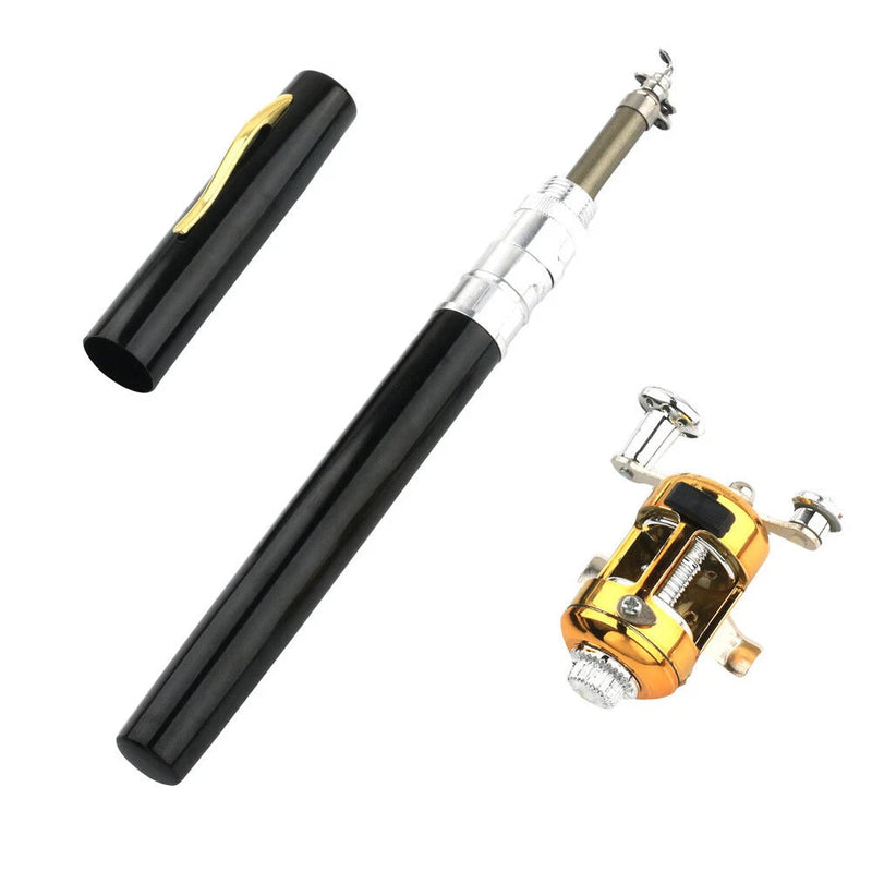 Portable Aluminum Alloy Fishing Rod (Pocket Fish Pen)