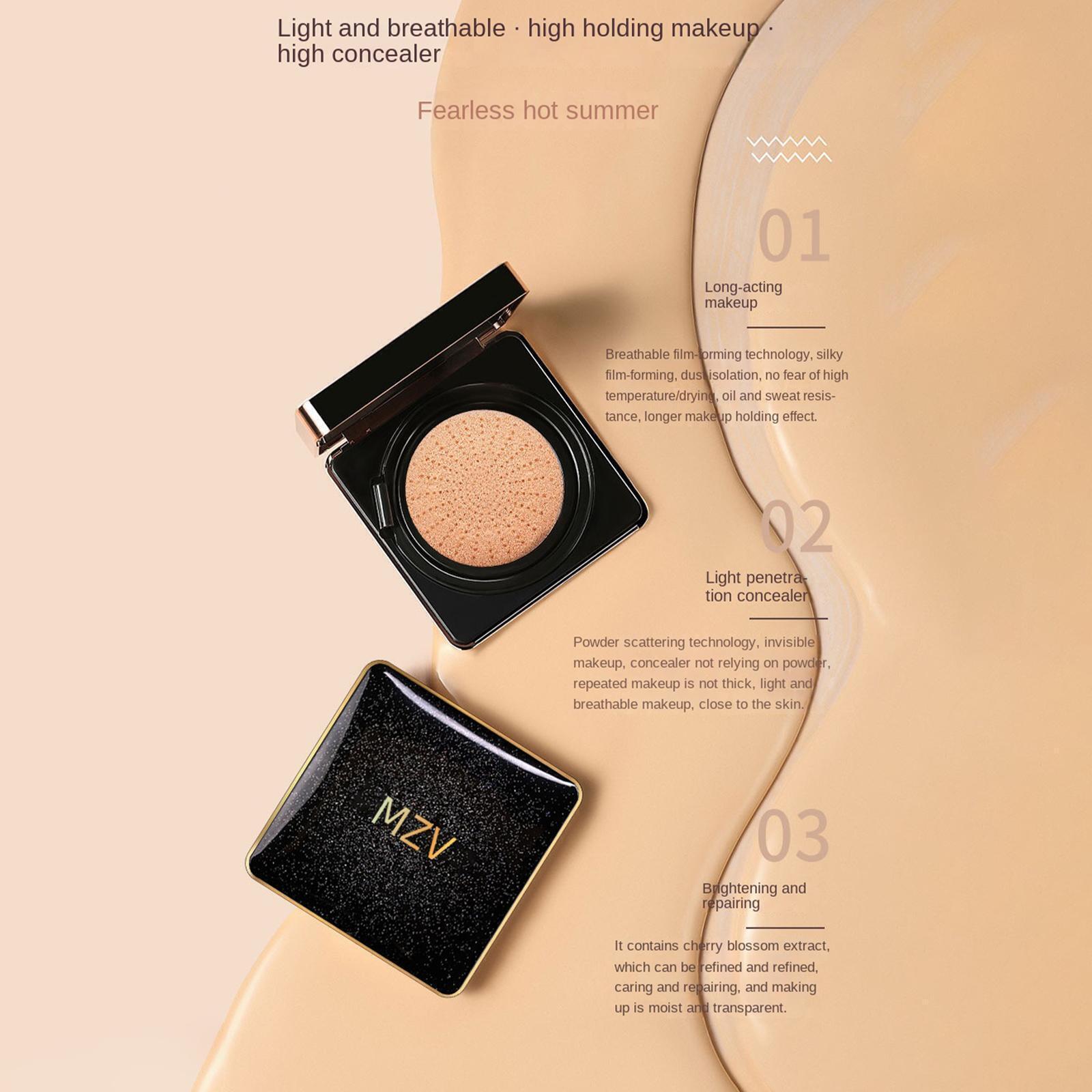 MZV Air Cushion BB Cream Moisturizing Makeup Concealer Lasting Foundation Long MZV Air Cushion BB Cream Moisturizing Makeup Concealer Lasting Foundation Long