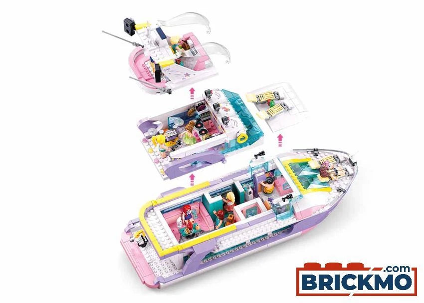 Sluban Dream Luxury Yacht Construction Set M38-B1167 Sluban Dream Luxury Yacht Construction Set M38-B1167
