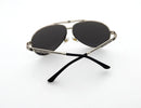 Metal Aviator Silver Frame Sunglasses MB9900 - TUZZUT Qatar Online Shopping