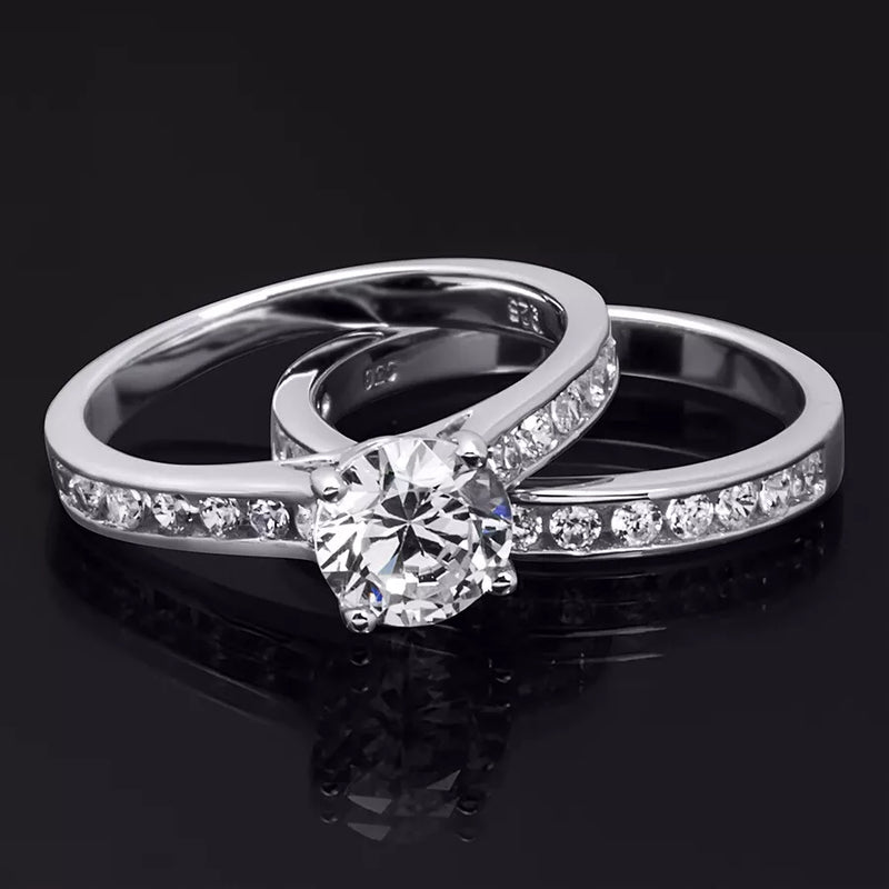 Bridal Engagement Ring Set X799185