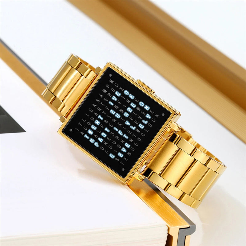 New Design Mens Square LED Digital Watch SKM2388 - TUZZUT Qatar Online Shopping