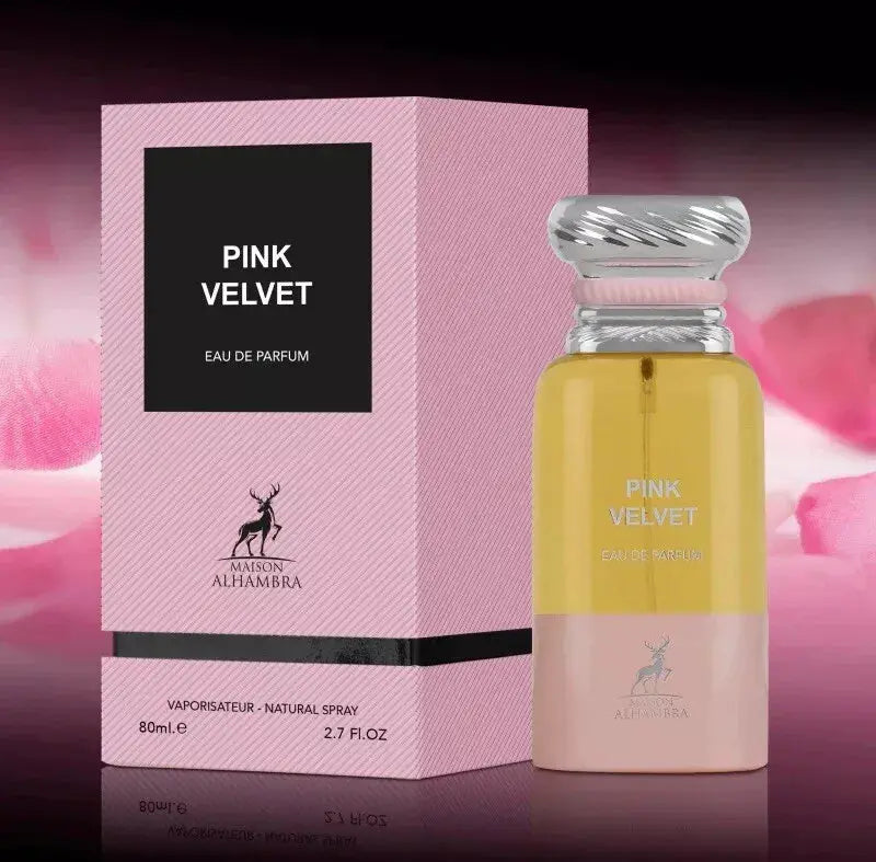 Pink Velvet EDP Perfume by Maison Alhambra 100ml Pink Velvet EDP Perfume by Maison Alhambra 100ml