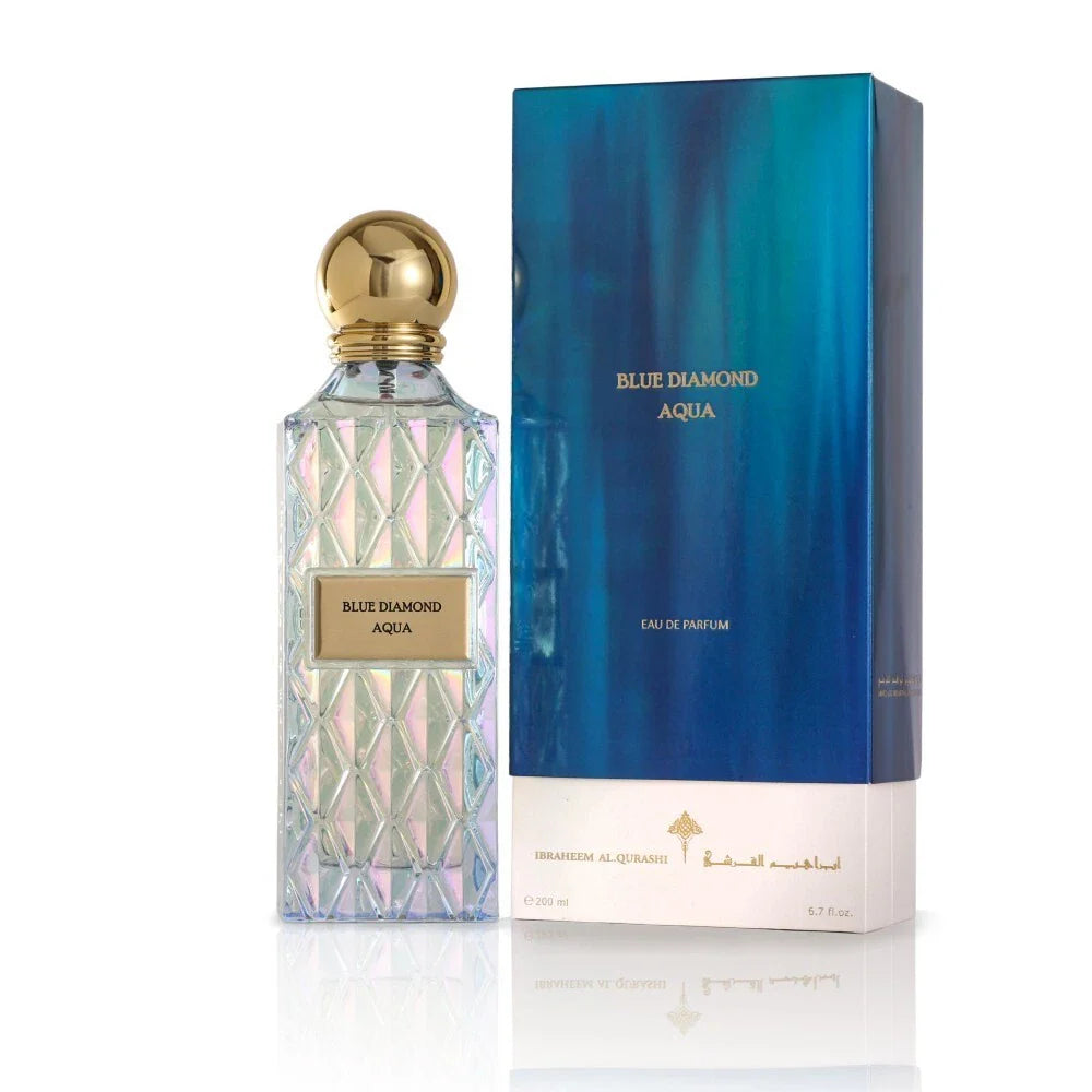 Ibrahim Al Qurashi Blue Diamond Aqua – Eau de Parfum 150ml