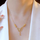Flutter Butterfly Necklace 59538 - TUZZUT Qatar Online Shopping