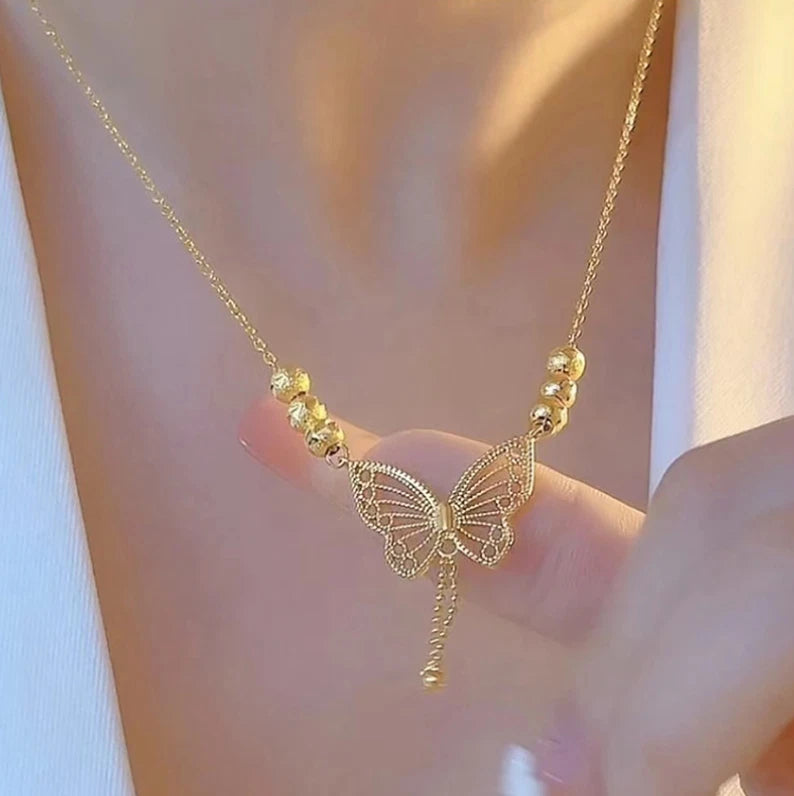 Flutter Butterfly Necklace 59538 Flutter Butterfly Necklace 59538