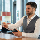 Black RFID Card Holder G02 - TUZZUT Qatar Online Shopping