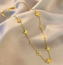 Beautiful Clover Charm Necklace X3903268