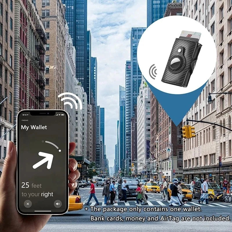 Black RFID Card Holder G02 - TUZZUT Qatar Online Shopping