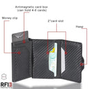 Black RFID Card Holder G02 - TUZZUT Qatar Online Shopping