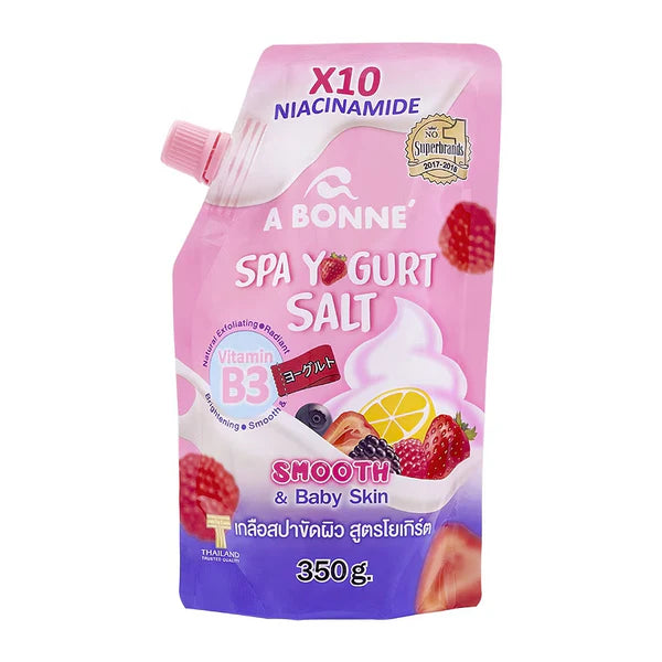 A BONNE X10 Niacinamide Spa Yogurt Salt 350g A BONNE X10 Niacinamide Spa Yogurt Salt 350g
