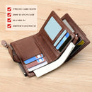 Leather Wallet Zipper For Men S4570972 - TUZZUT Qatar Online Shopping