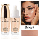 MISS ROSE PROFESSIONAL MAKEUP NATURAL MOISTURIZING FOUNDATION 50ML - Tuzzut.com Qatar Online Shopping