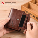 Leather Wallet Zipper For Men S4570972 - TUZZUT Qatar Online Shopping