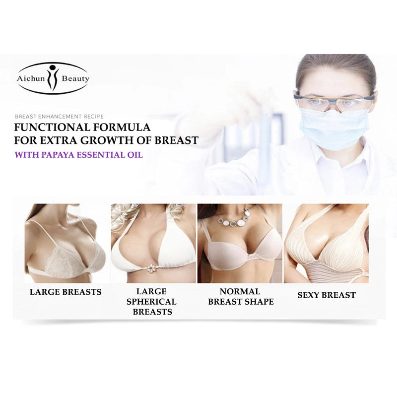 Aichun Natural Papaya Breast Lifting Enlargement Enlarging Essential Oil 30ml