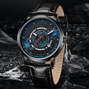 Leather Fashion Quartz Watches W852937 - TUZZUT Qatar Online Shopping