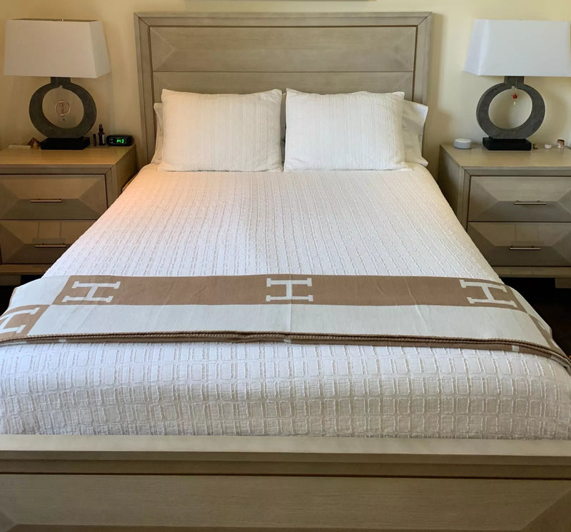 Cashmere Home Decor Blankets BL1000 - TUZZUT Qatar Online Shopping