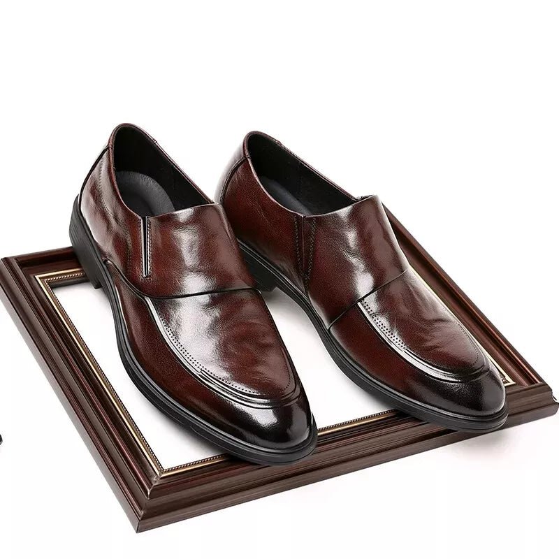 Toucilion Leather Flat Business Shoes 8716 Toucilion Leather Flat Business Shoes 8716