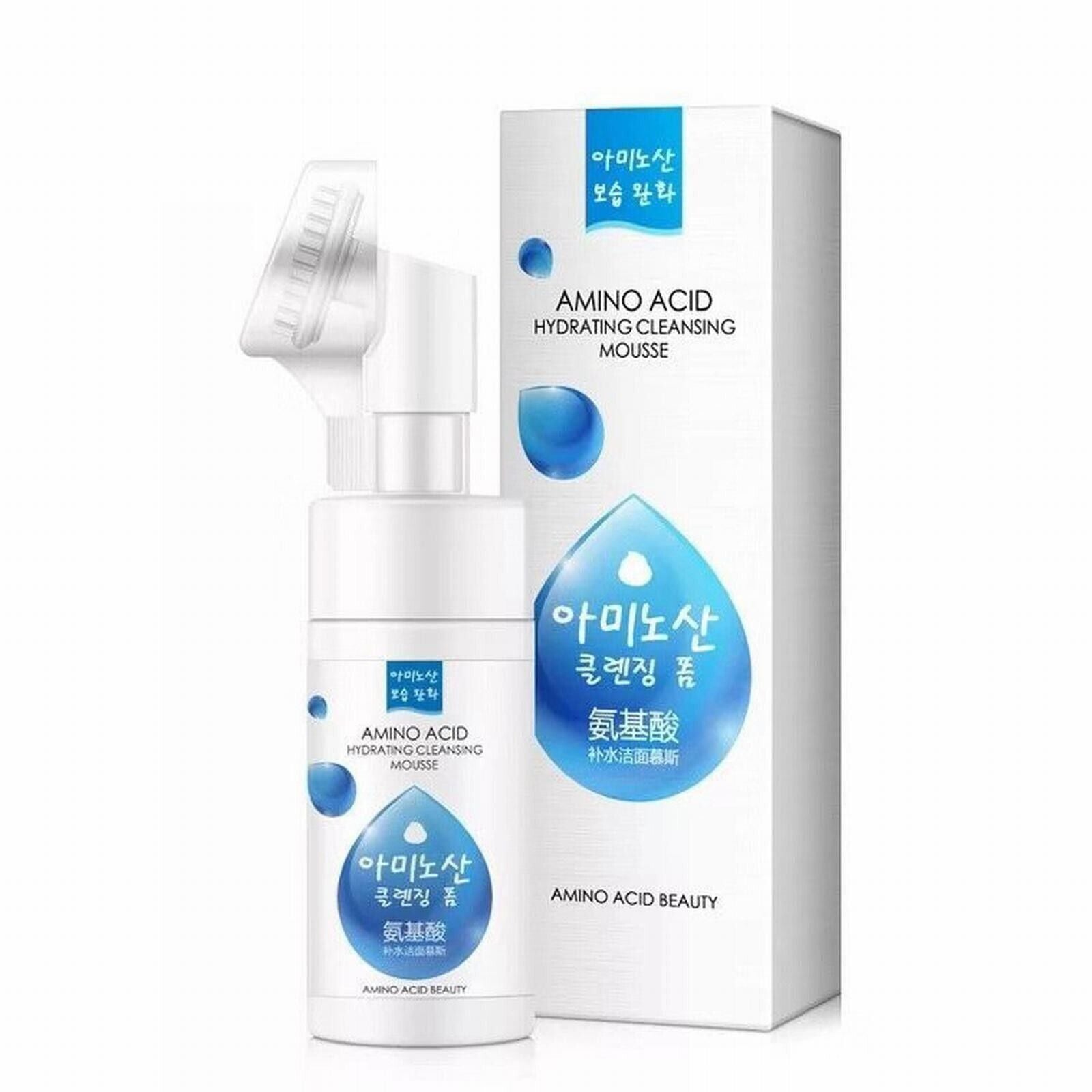 Amino Acid Facial Cleanser Moisturizing Makeup Remover Foam 120ml - S3245323 Amino Acid Facial Cleanser Moisturizing Makeup Remover Foam 120ml - S3245323