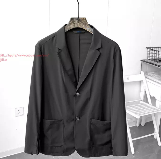 Casual Three Button Lapel Coat LC52 Casual Three Button Lapel Coat LC52