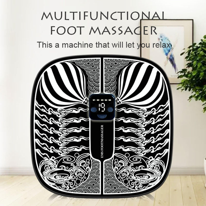 Foot Massage Pad, Rechargeable, Easy to Clean, Removable Host for