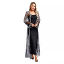 Shawl Cocktail Costume Gown Dress For Women 55896 - TUZZUT Qatar Online Shopping